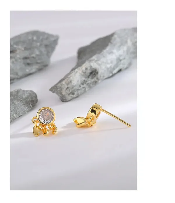 Gold_Chime_Stud_Earrings_For_Women